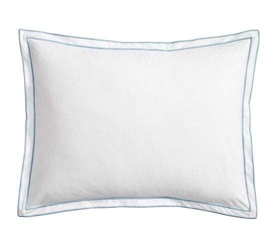 Double Embroidered Percale Sham