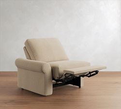 Build Your Own PB Comfort Modern Roll Arm Reclining Sectional