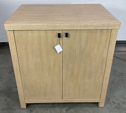 Open Box: Modern Farmhouse Modular Closed Double Cabinet (34"W x 37"H) - Fog