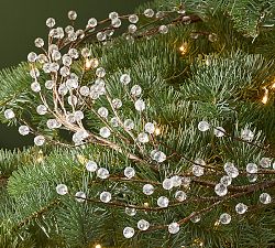 Glitter Twig Garland