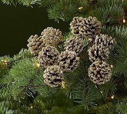 Glitter Pinecone Pick