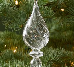 Glass Icicle Ornament