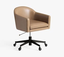 Gideon Leather Swivel Desk Chair