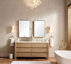 Cooper Glass Bubbled Flush Mount (18"-24")