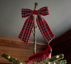 Plaid Bow Clip
