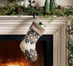 Fair Isle Stocking 
