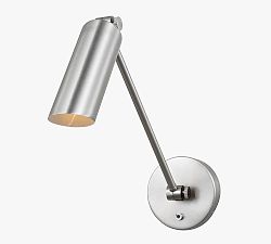 Open Box: Fraser Metal Sconce, Medium (10.5") - Brushed Nickel