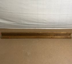 Open Box: Holman Handmade Floating Ledge (4.5"D x 60"W) - Rustic Wood