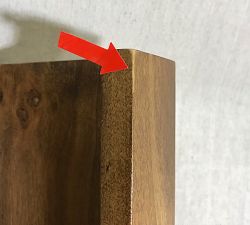 Open Box: Holman Handmade Floating Ledge (4.5"D x 60"W) - Rustic Wood
