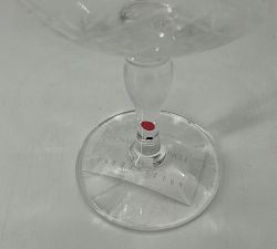 Open Box: LoveShackFancy Coupe Glasses, Set of 4 - Clear