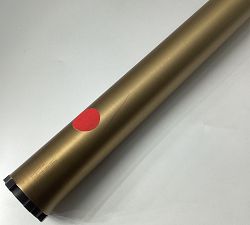 Open Box: Standard Oversized Hardware Curtain Rod (108"-144", 1.50 diam.) - Brass