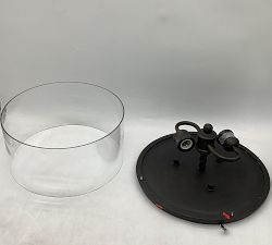 Open Box: Valley Metal Indoor/Outdoor Lantern Flush Mount (17") - Bronze