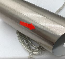 Open Box: Fraser Metal Sconce, Medium (10.5") - Brushed Nickel