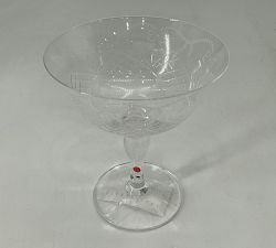 Open Box: LoveShackFancy Coupe Glasses, Set of 4 - Clear