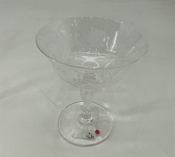 Open Box: LoveShackFancy Coupe Glasses, Set of 4 - Clear