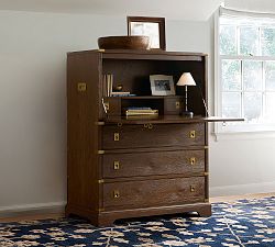 Campaign Secretary Desk (40")