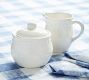 Emma Beaded Stoneware Sugar Bowl