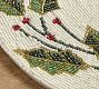 Holly Beaded Placemats - Set of 4