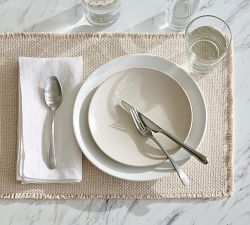 Mason Handwoven Cotton Fringe Placemats - Set of 4