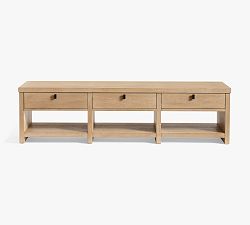 Open Box: Modern Farmhouse Bench - Fog