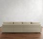 Pearce Modern Square Arm Chaise Sectional (102"&ndash;132")