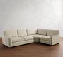 Turner Square Arm 3-Piece Sectional with Wedge (115")