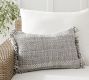 Ixora Eco-Friendly Textured Outdoor Lumbar Pillow