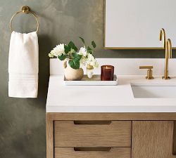 Linden Slim Towel Ring