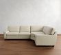 Turner Square Arm 3-Piece Sectional with Wedge (115")