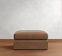 Westwood Slim Arm Leather Ottoman