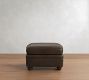 Chesterfield Leather Ottoman (31"&ndash;38")