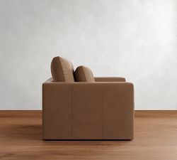 Westwood Slim Arm Deep Seat Leather Chair