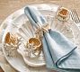 Beaded Coastal Napkin Rings - Mixed Set of 4