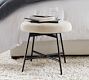 Maison Round Swivel Accent Stool (18")