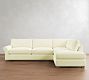 PB Comfort Modern Roll Arm Return Bumper Sectional (124")