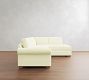 PB Comfort Modern Roll Arm Return Bumper Sectional (124")