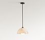 Windham Alabaster Dome Pendant (12")