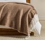 Mohair Solid Fringe Blanket