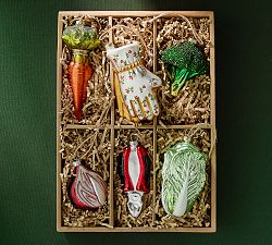 Gardening Box Ornament - Set of 6