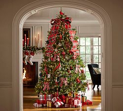 Build Your Own Red Plaid Peaks Christmas Tree