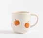 Jack O'Lantern Stoneware Icon Mugs - Set of 2