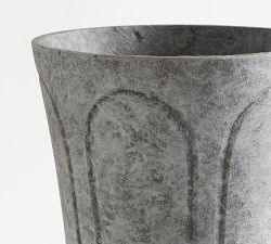 Big Daddy's Antiques Zinc Footed Vase