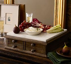 Big Daddy's Antiques Wood Cheese Board
