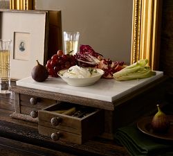 Big Daddy's Antiques Wood Cheese Board