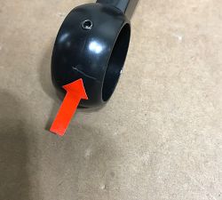 Open Box: Hidden Connection Room Darkening Curtain Rod (108"-144", 1.25" Diam) - Antique Bronze