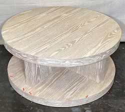 Open Box: Newport Round Coffee Table (36") - Mist