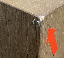 Open Box: Reed Dining Chair - Antique Umber