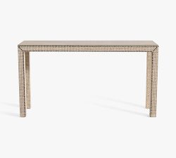 Big Daddy's Antiques Upholstered Console Table (58")