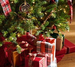 Build Your Own Red Plaid Peaks Christmas Tree
