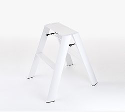 Open Box: Lucano Step Stool, 2-Step - White